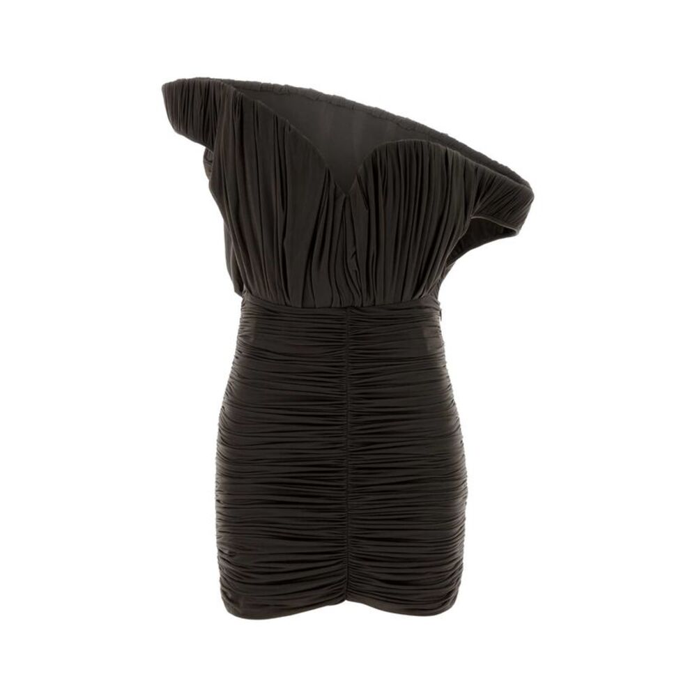 Magda Butrym Women Mud Jersey Mini Dress